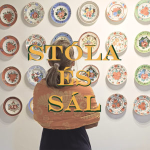 Stóla és sál hordozókendő anyagából